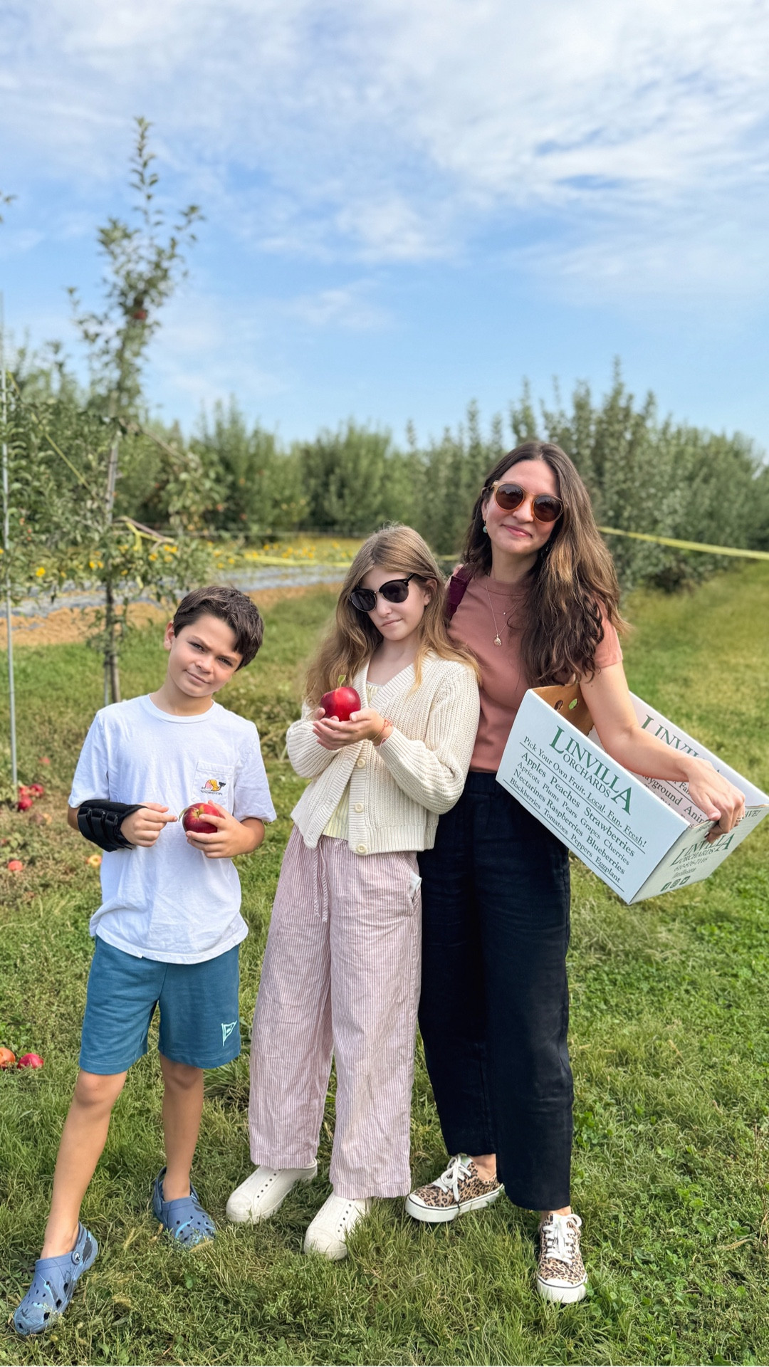 One of my favorite fall traditions is apple picking ❤️🍁🍎 I don’t know how much longer they’ll want to do it with me but I hope it’s for a long, long time. Now to bake some apple recipes… What’s your favorite?! 

#LTKSeasonal #LTKFamily #LTKFallSale