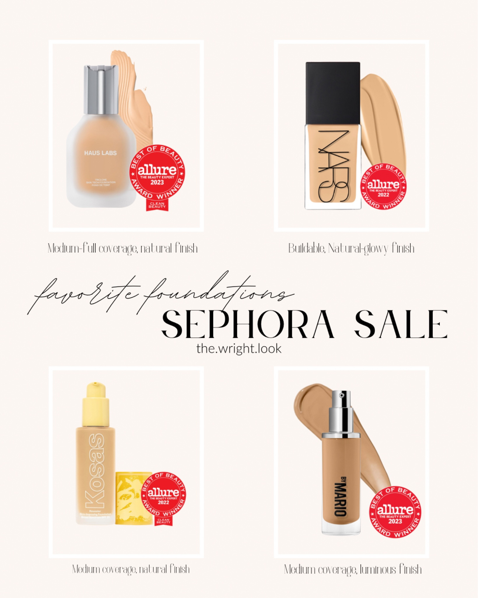 All time favorite foundations!! 

#LTKbeauty #LTKxSephora #LTKfindsunder100