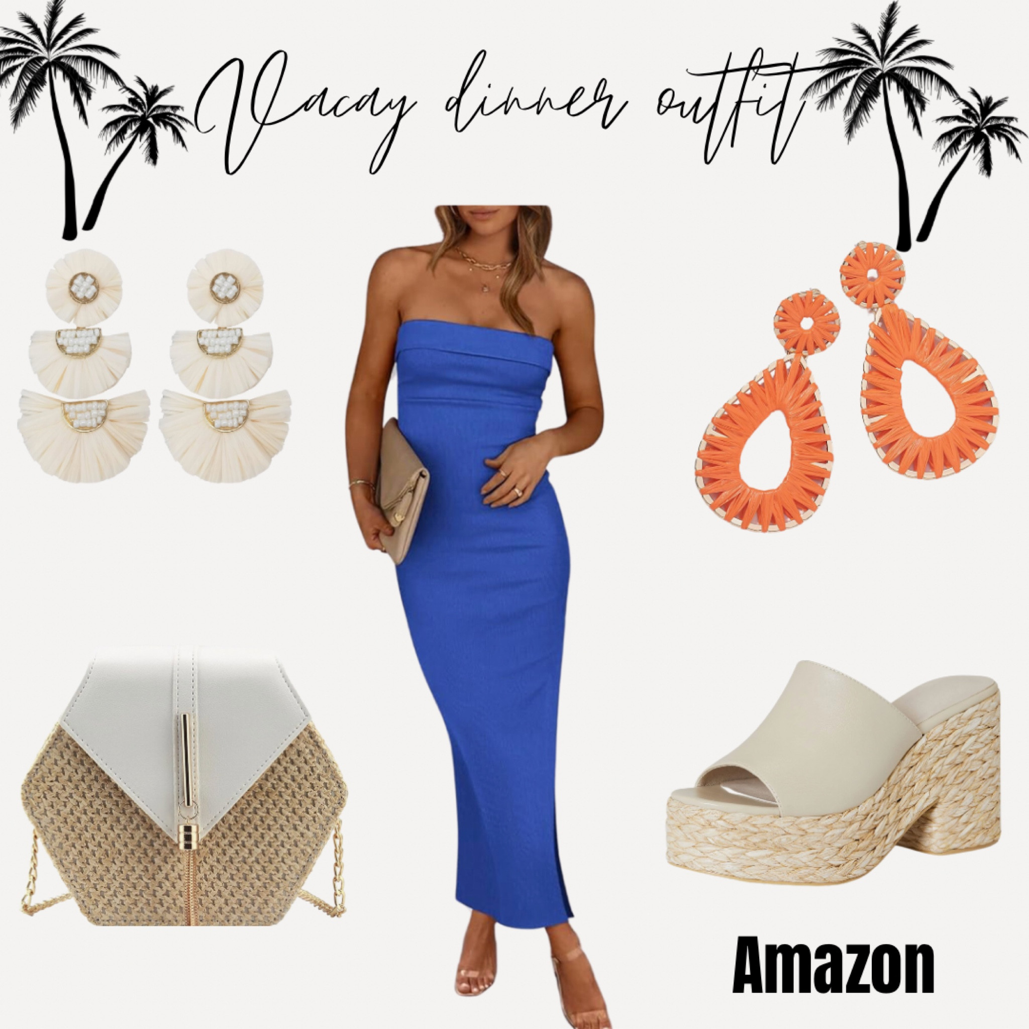 Vacay dinner outfit #vacay #vacation #dinneroutfit #summer #springbreak #beach #resort #amazon

#LTKfindsunder100 #LTKshoecrush