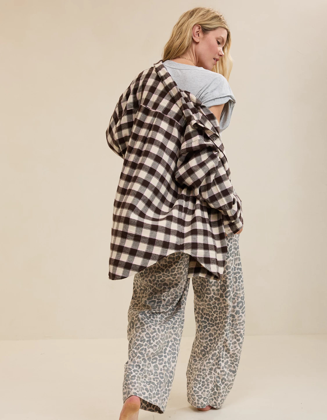 Aerie Anytime Fave Flannel Button Down Shirt | American Eagle Outfitters (US & CA)
