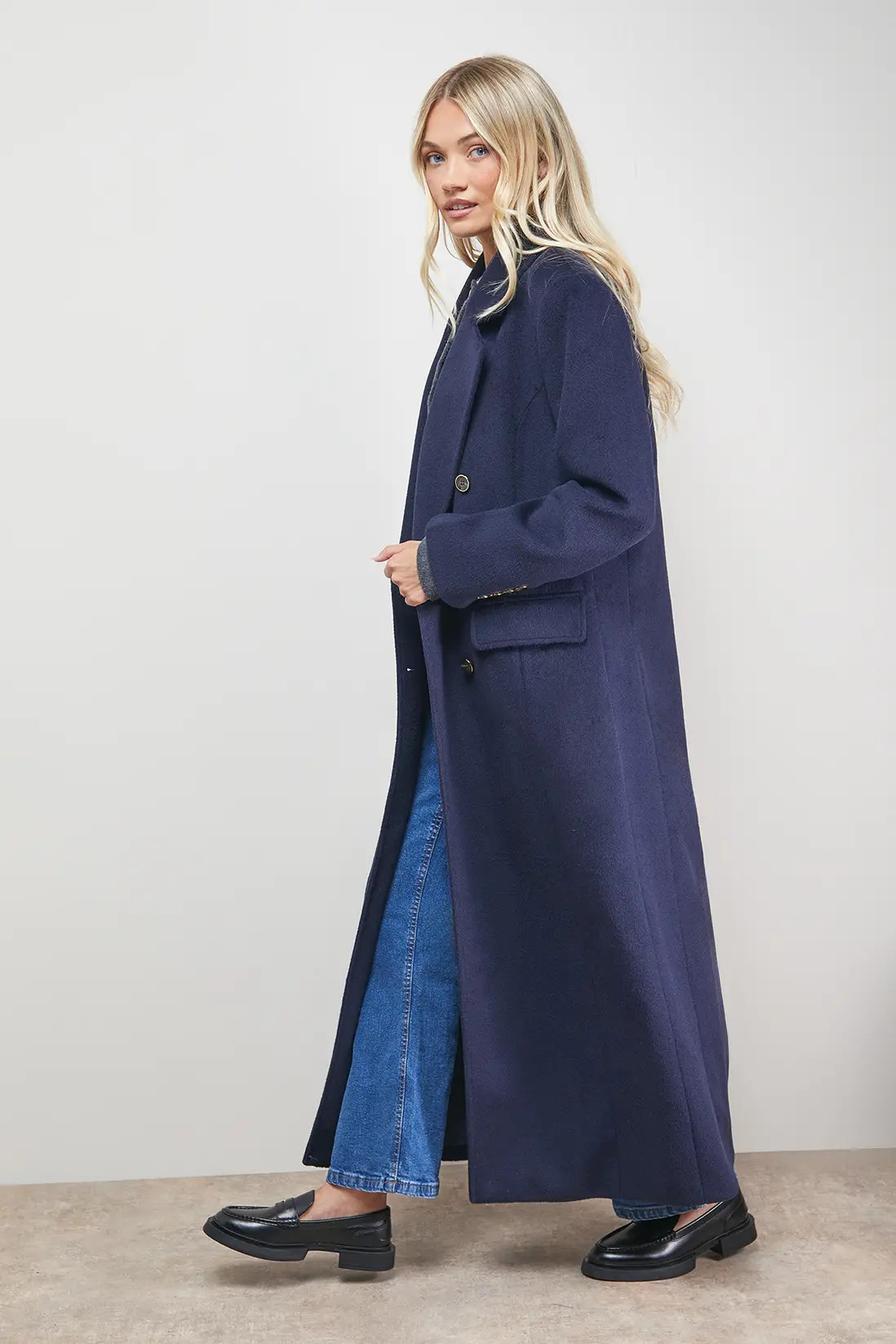 Jackets & Coats | Maxi Tailored Coat | Oasis | Debenhams UK