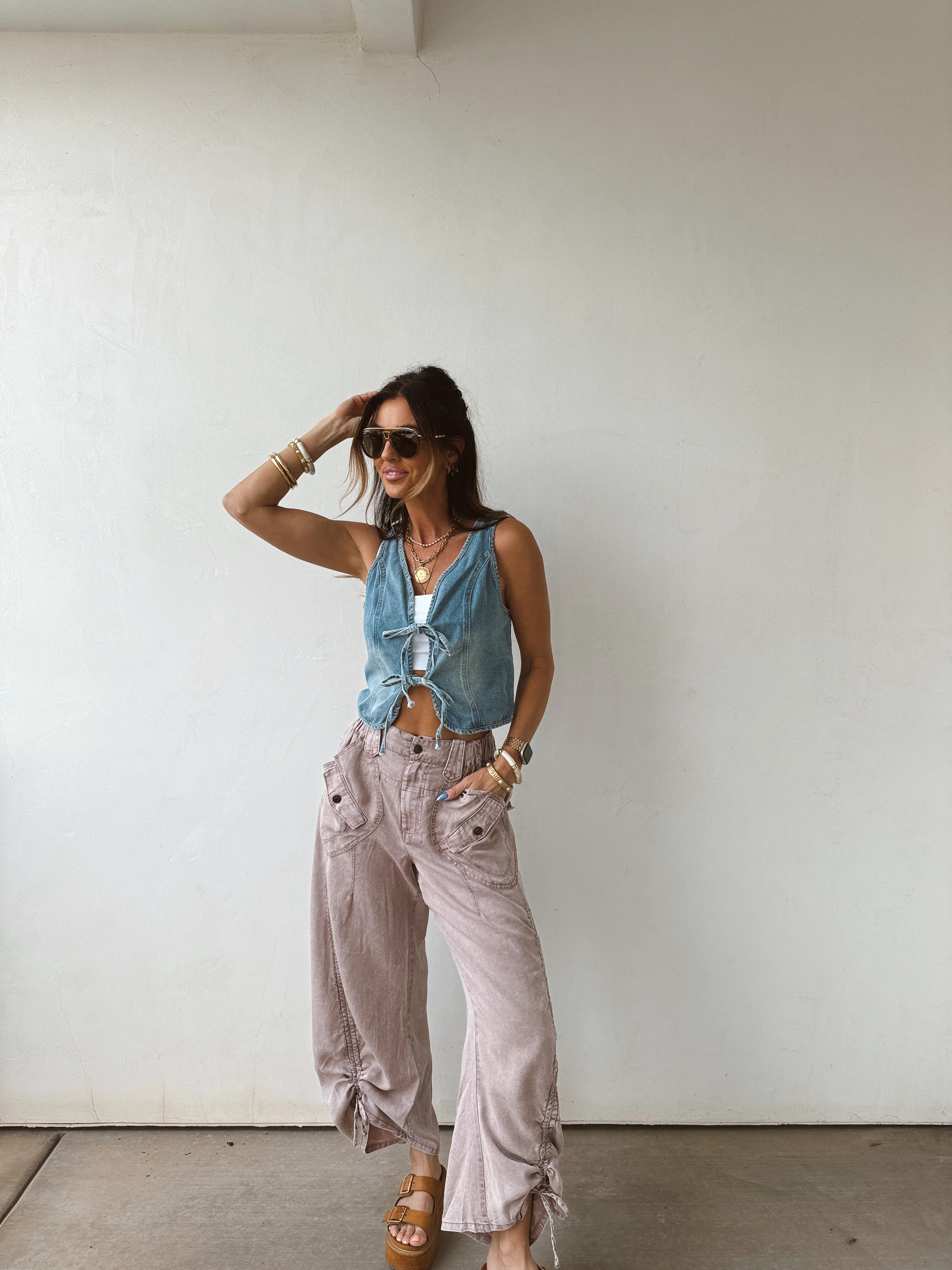 Girl Time Cargo Pants | Copper and Cloth