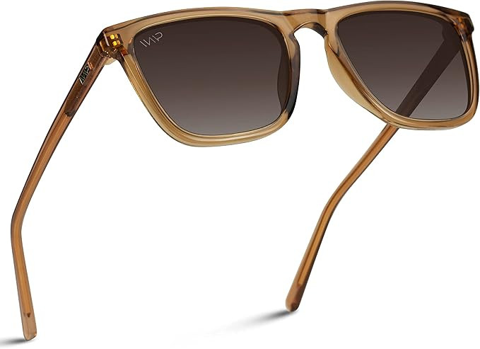 WearMe Pro - Polarized Lens Square Modern Sunglasses for Men | Amazon (US)
