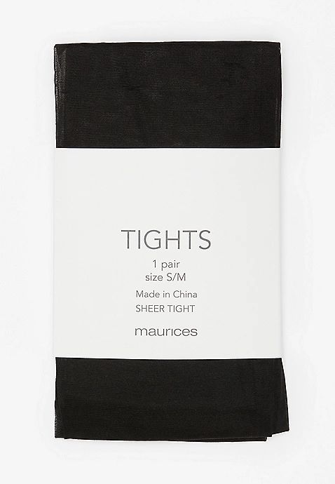 Black Sheer Tights | Maurices