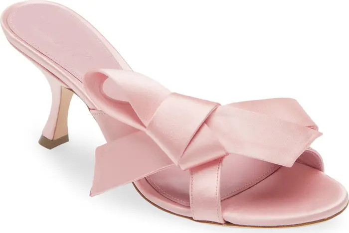 Giambattista Valli Bow Satin Sandal (Women) | Nordstrom | Nordstrom