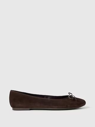 Suede Ballet Flats | Gap (US)