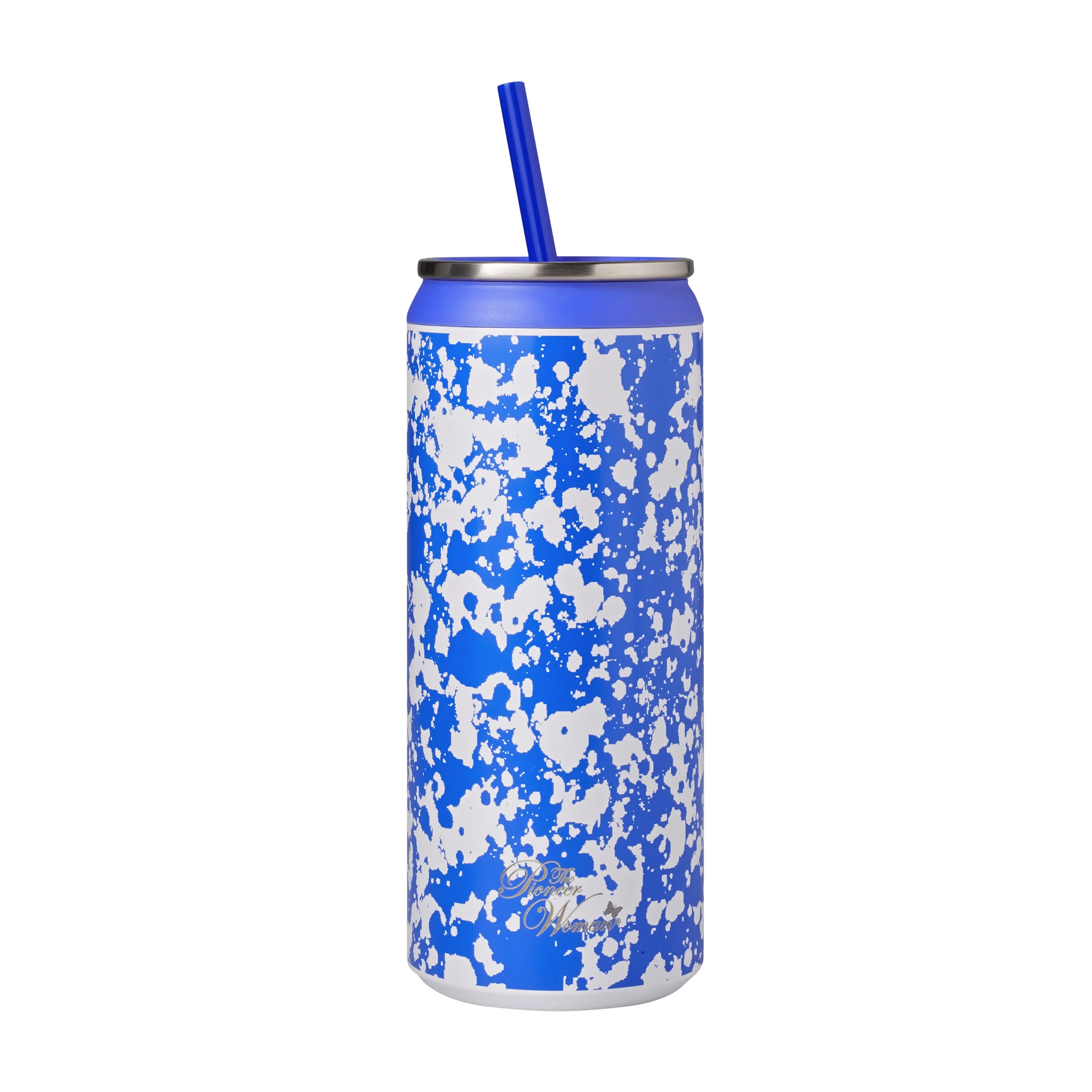 The Pioneer Woman Can Cooler Tumbler, Cobalt - Walmart.com | Walmart (US)