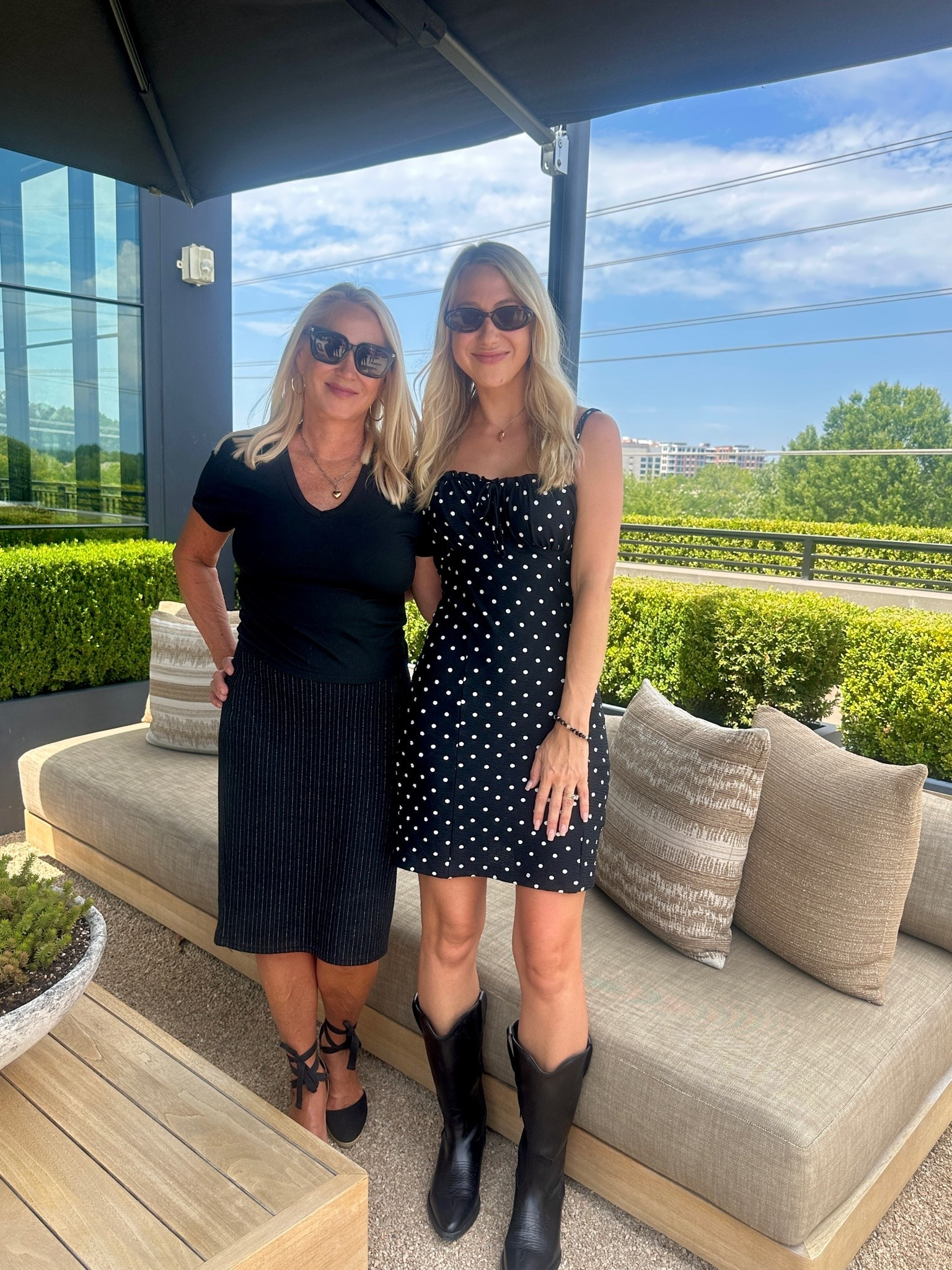 These boots I wore to my momma’s bday lunch are so comfortable if you’re looking for an affordable cowboy boot! 🤠 I got my normal size in them and they also come in the color red + cream♥️ I will definitely be wearing them into the fall. #cowboyboots #ltkshoecrush

#LTKootd #LTKdayinmylife