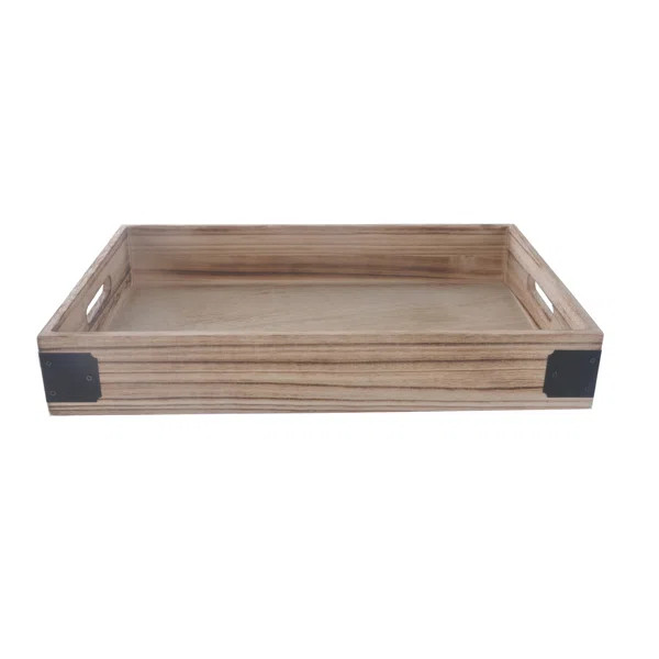 Weleetka Wood Serving Tray | Wayfair North America