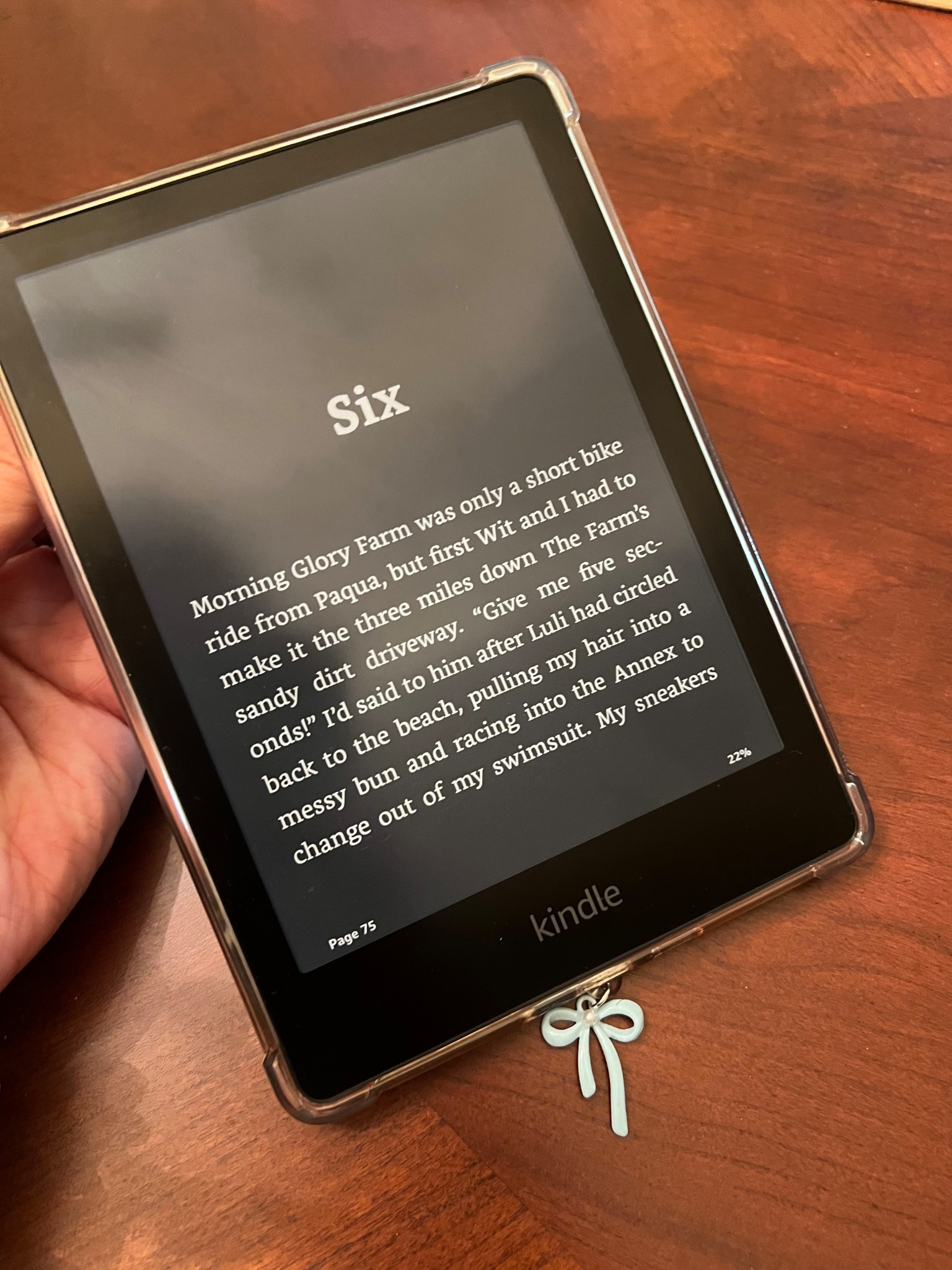 Kindle charging port bow with pearl dust cover pack
Pastel
Amazon finds
Dust , water , sand , free
Bookish gift idea
Affordable 


#LTKFindsUnder50 #LTKHome #LTKStyleTip