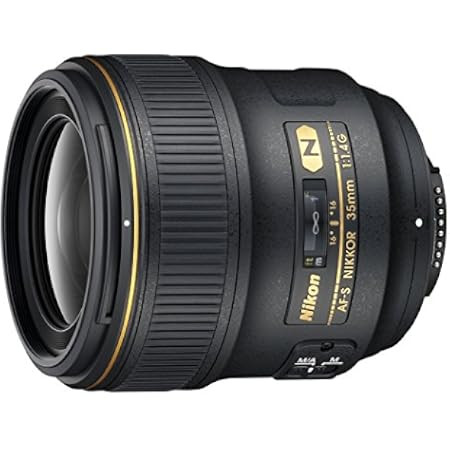 Amazon.com : Nikon AF FX NIKKOR 35mm f/1.4G Fixed Focal Length Lens with Auto Focus for Nikon DSL... | Amazon (US)