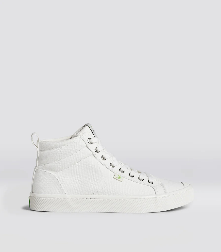 OCA High Off-White Canvas Sneaker Women | Cariuma