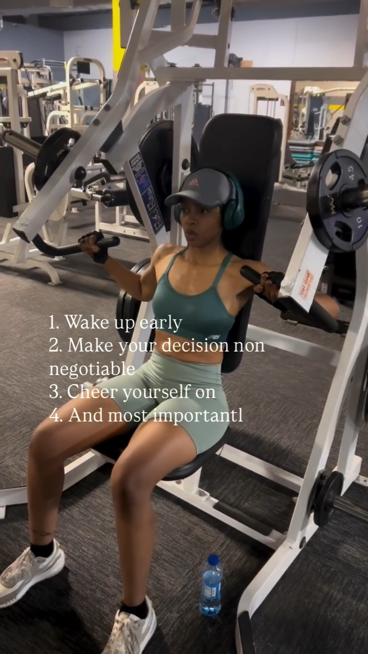Having a morning routine really helps propel your day, don’t sleep on your greatness because success happens BECAUSE of you not to you. 

#motivation #morningroutine #gymgirl #keepgrowing #blackcontentcreator #armdayworkout #fitnessmotivation #letsgo

#LTKStyleTip #LTKFitness #LTKActive