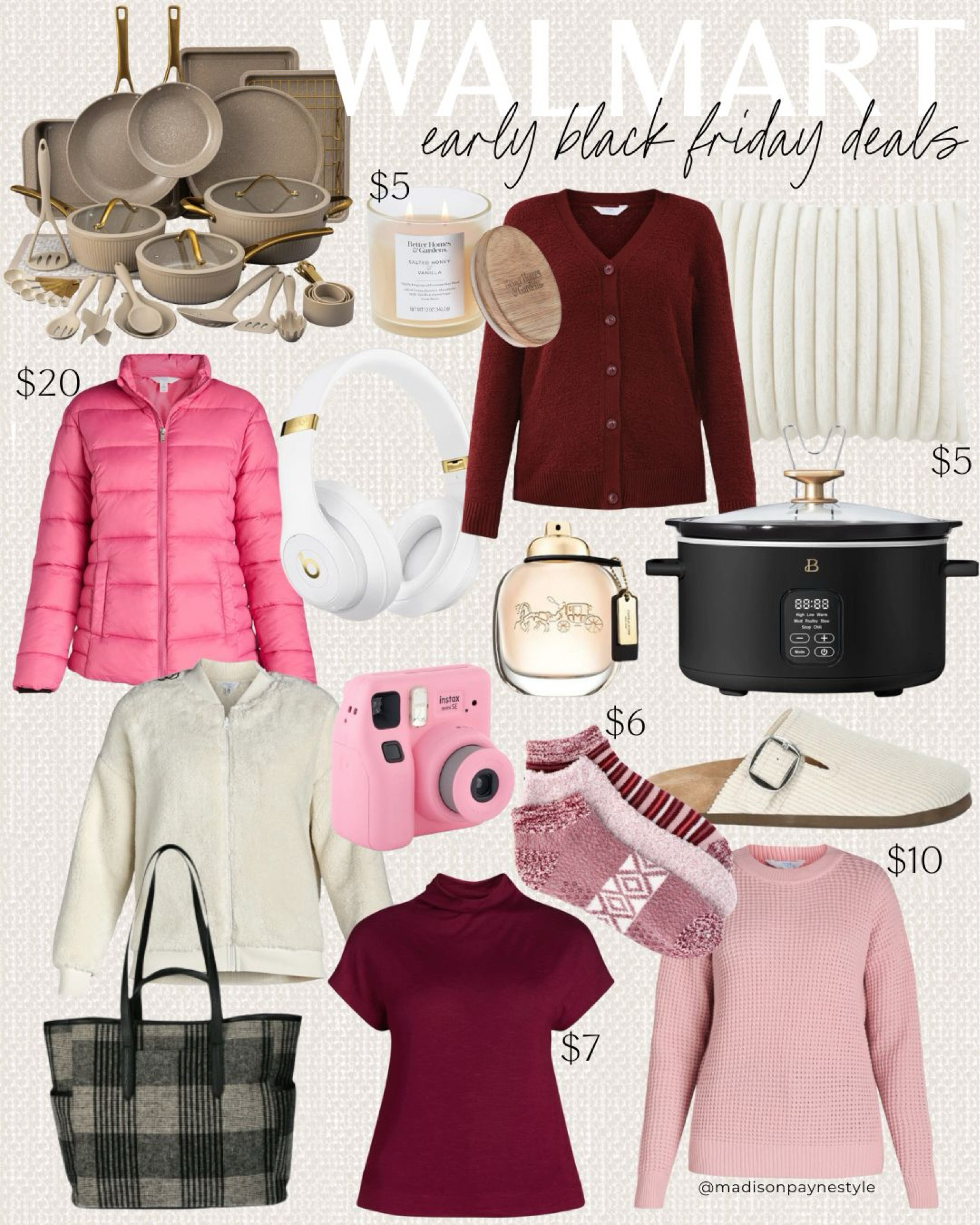 @walmart #walmartpartner #walmartdeals Early Black Friday Deals at Walmart 🤩 from fashion and beauty to home and electronics 

Walmart, Black Friday, Black Friday sale, Black Friday deals, Walmart Black Friday, Walmart style, Walmart fashion, Madison Payne 

#LTKSaleAlert #LTKSeasonal #LTKStyleTip