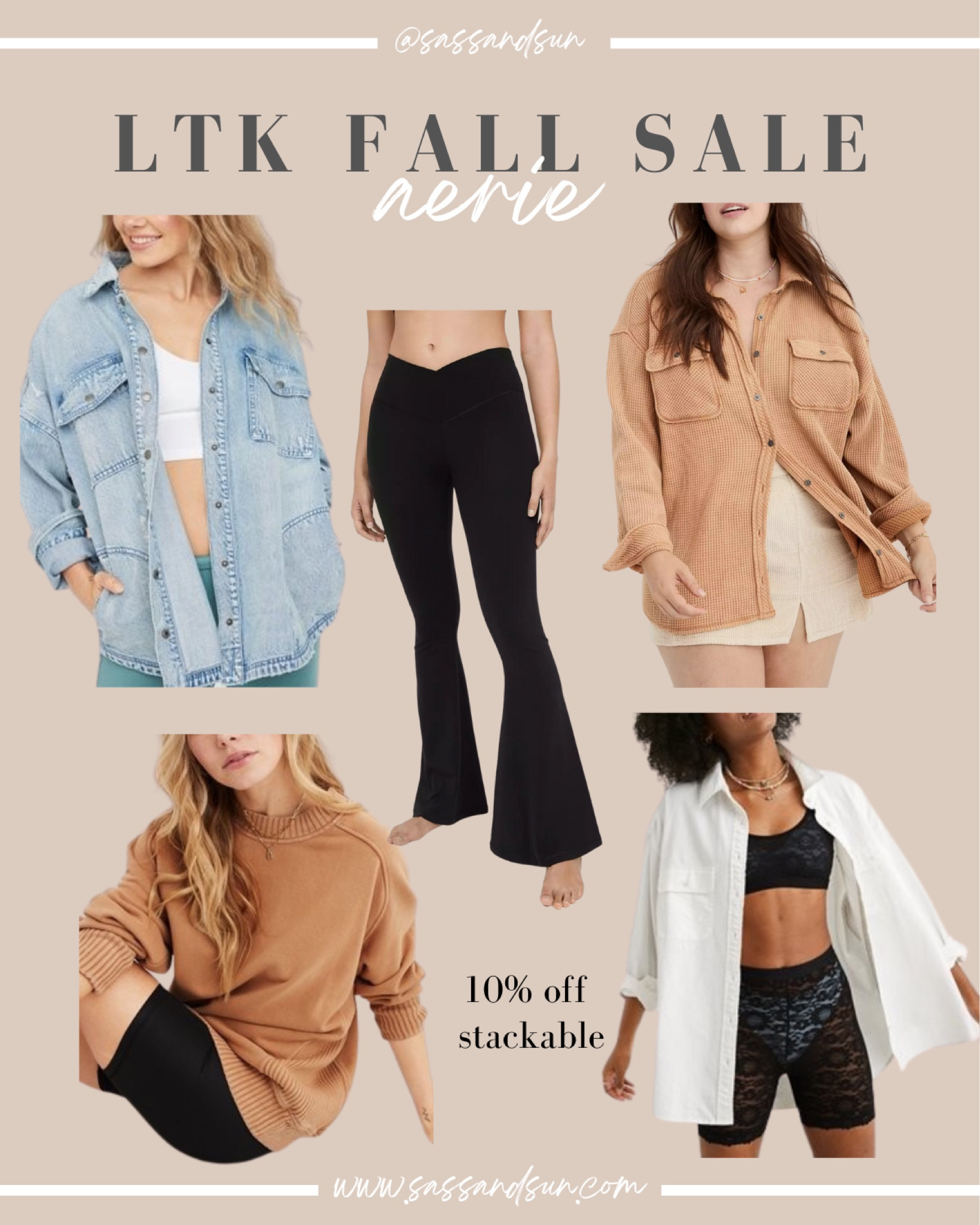Aerie Extra 10% off in the app, love all the cozy vibes and sweaters


#LTKSale #LTKsalealert #LTKSeasonal