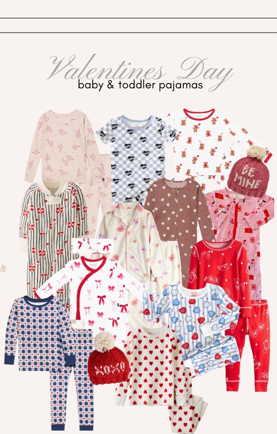 Valentine’s Day top picks for baby & toddler pajamas! 

#valentinesday #toddlerpajamas #baby #babyvalentine #walmartkids #kytebaby #toddlerfinds #babyfinds #vdaypajamas #valentinespajamasforkids #toddlervalentineday #lovedayforkids #targetkids #cadenlane #oldnavykids #toddlergirs #toddlerboys #babyboy #babygirl #spearmintlove #nordstromfinds #seasonalpajamas #toddlervalentinebasket #toddlergifts #modernmomentstoddlers #walmartmodernmoments 

#LTKBaby #LTKKids #LTKSeasonal