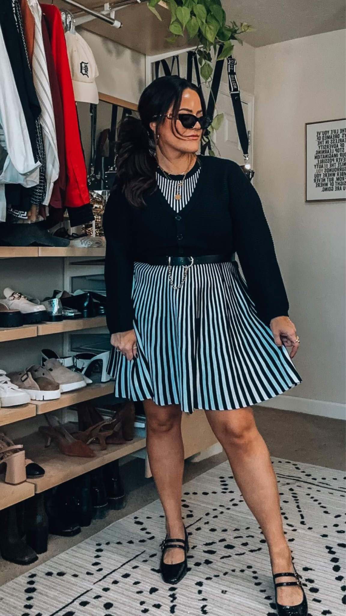 Stripes- Ballet Flats - Shoes - Sunglasses - Sweater #LTKcurves #LTKFind

#LTKworkwear #LTKunder50 #LTKmidsize