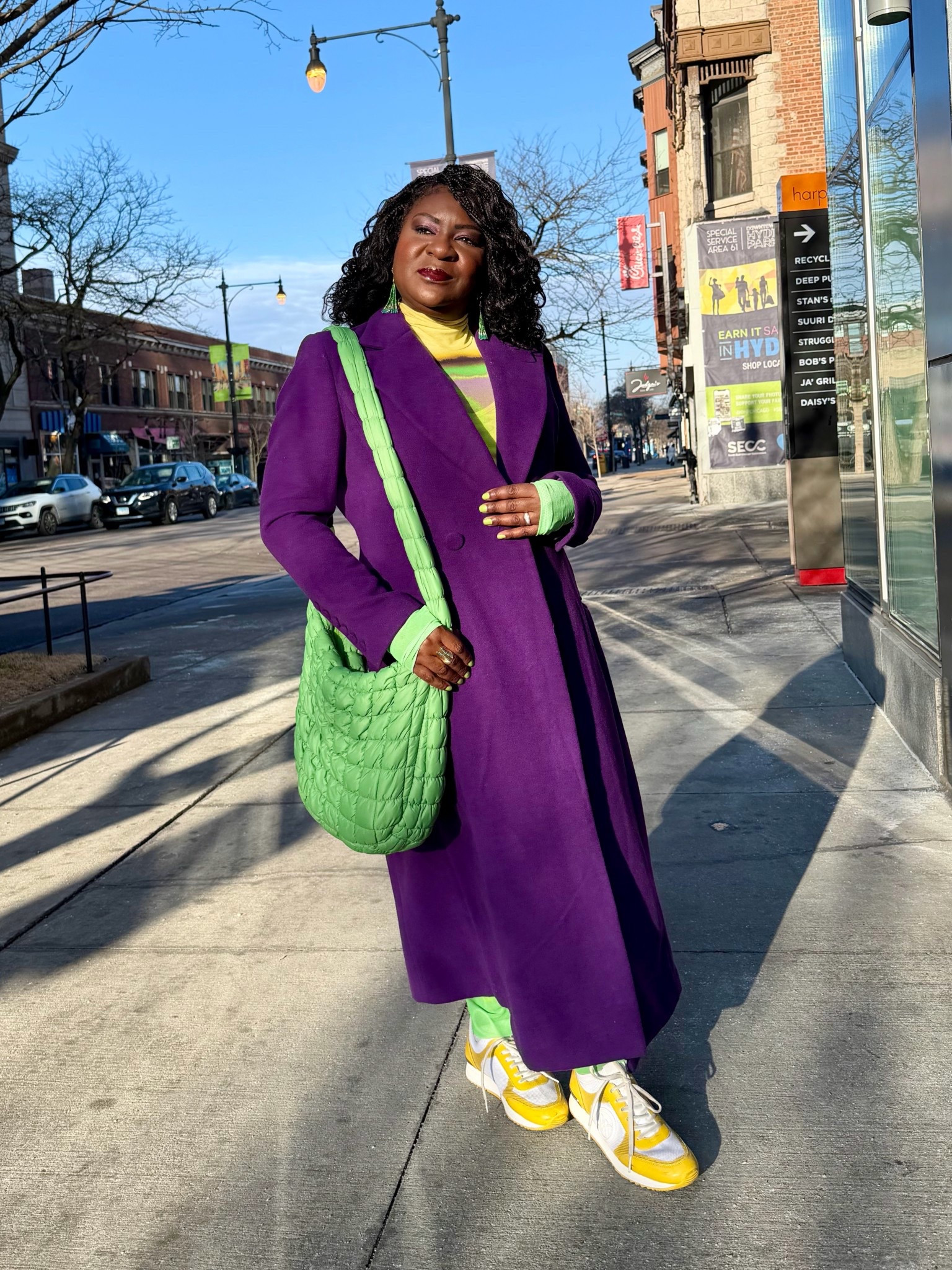 Outfit of the day, getting coffee and running errands. Dress is from AFRM and sold out, coat is from Sergio Hudson x Target Collab a few years ago. 

#LTKootd #LTKmorningroutine #LTKmomlife