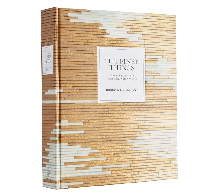 The Finer Things Coffee Table Book | Pottery Barn (US)