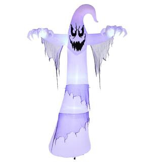 Gemmy 12 ft. Lightshow ShortCircuit-Ghoul Ghost Airblown Halloween Inflatable 21GM21216 - The Hom... | The Home Depot