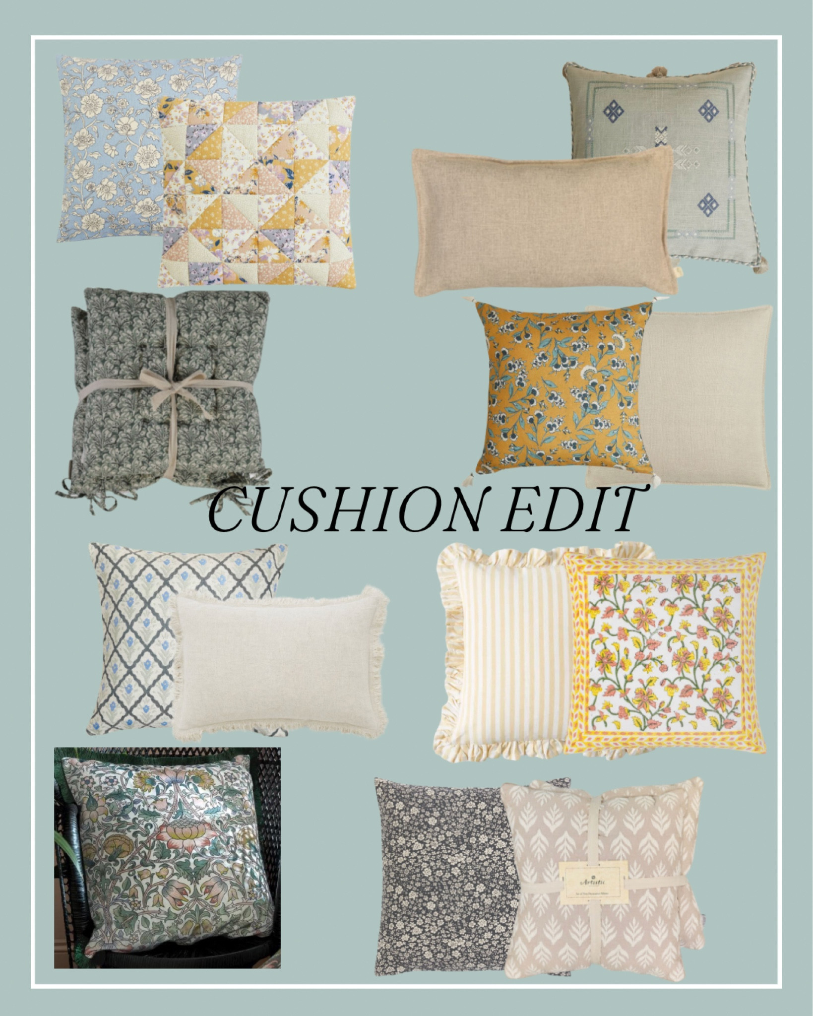 I bloody love a cushion and here are a few of my favs on the high street 

#LTKhome #LTKunder100 #LTKunder50