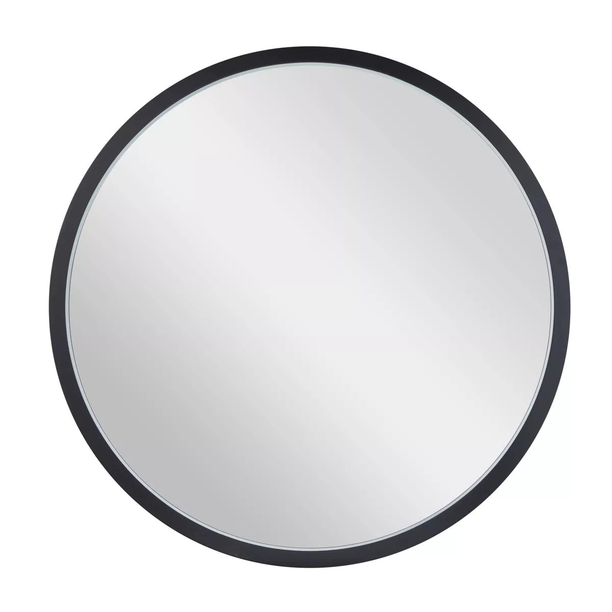 Contemporary Wood Round Wall Mirror - Olivia & May | Target