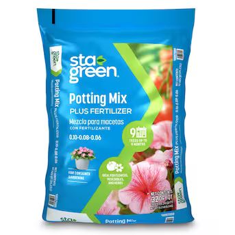 Sta-Green Vegetable and Flower Potting Soil Mix | Lowe's