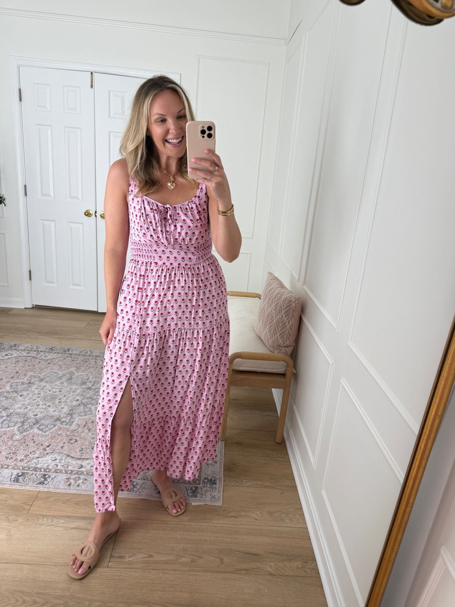Summer date night outfit - vacation outfit - wearing a med 