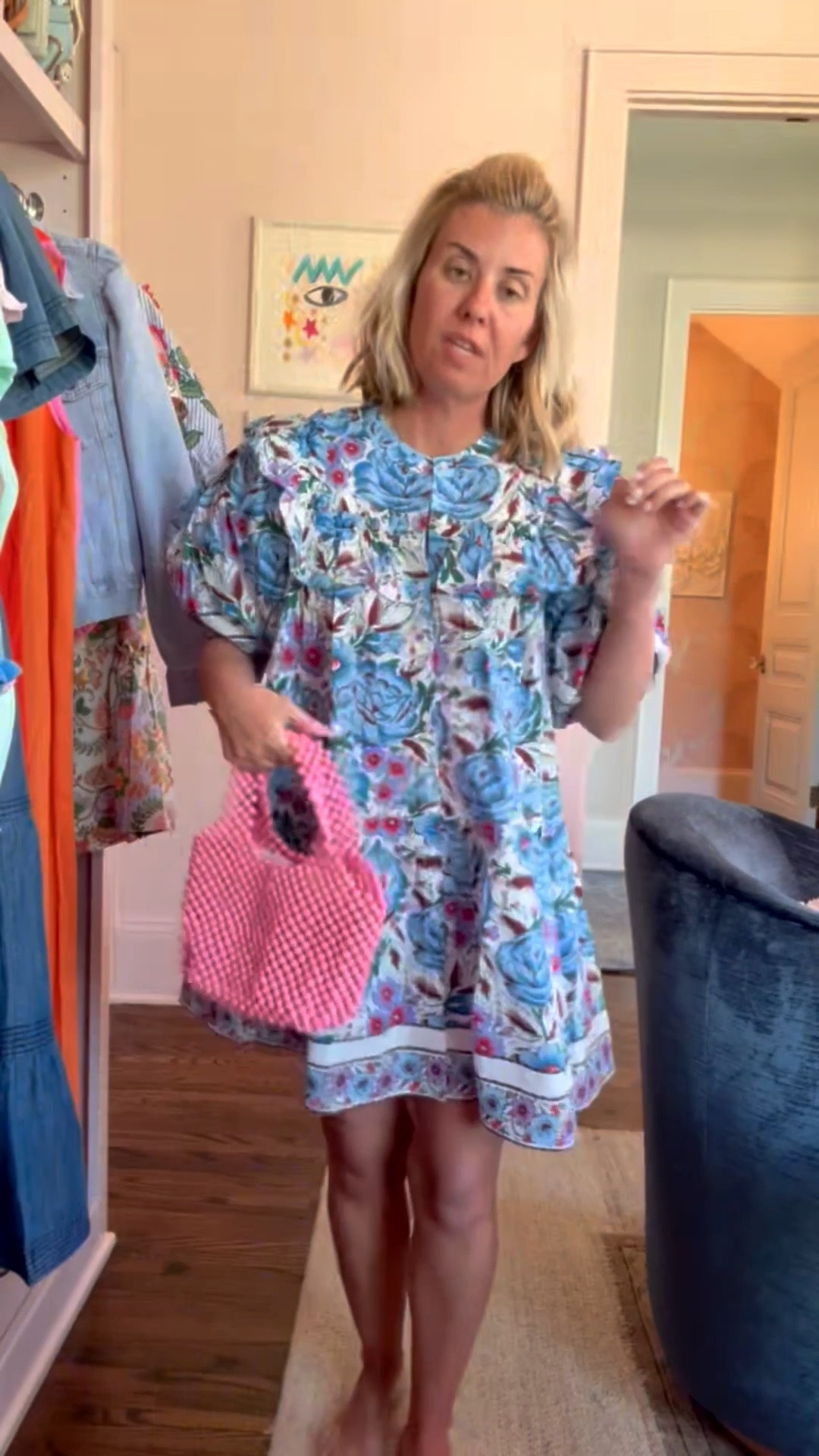 Hello fabulousness!! Cleobella just never disappoints yall. Love bringing out the pinks & blues in this one. I’m in a small dress for length. 
*Use code mixandmatch15 at Cleobella

#LTKOver40 #LTKSeasonal #LTKdayinmylife