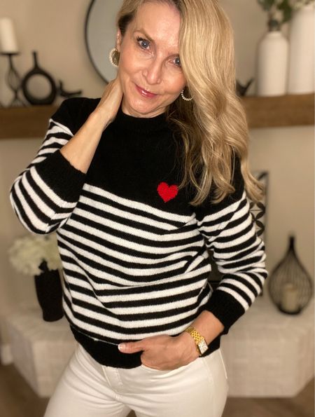 The perfect Valentine’s or Galentine’s Day sweater for under $20. I already had it in white and red, but had to order in this color as well. ❤️

Shop below ⬇️⬇️⬇️

#LTKvalentinesDay #LTKhearttop #LTKvalentinesdayoutfit #LTKteachersoutfit #LTKvdayoutfit #LTKsweater #LTKunder20 #LTKover40

#LTKsalealert #LTKstyletip #LTKMostLoved