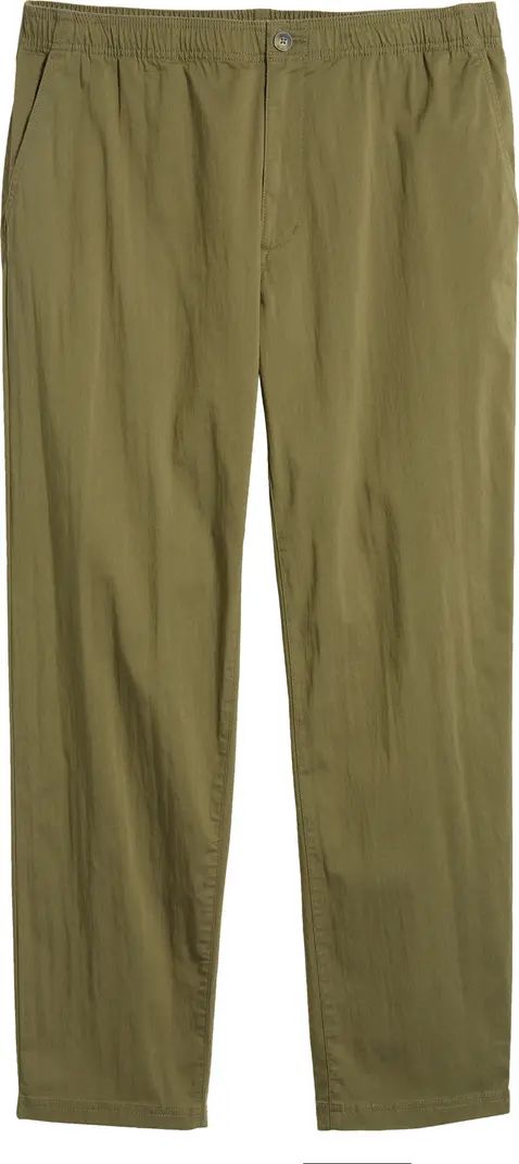Relaxed Fit Elastic Waist Workwear Pants | Nordstrom