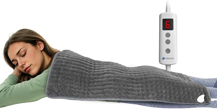 18" x 33" Large Heating Pad for Back, FSA Eligible Heat Pad, Birthday Gifts, CooCoCo HSA Eligible... | Amazon (US)