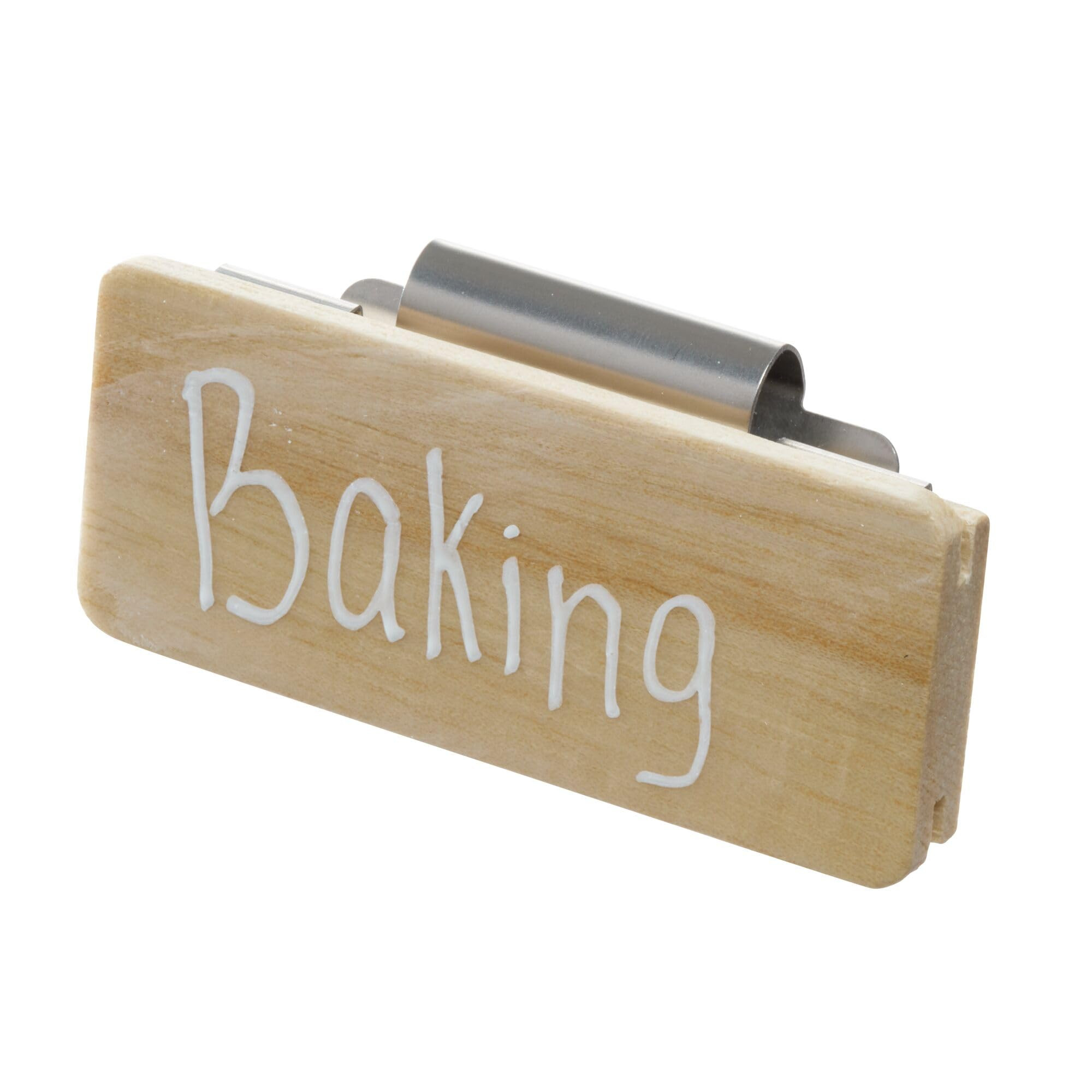 iDesign Wood Clip-On Labels for Storage Bins, Set of 3, The Rosanna Pansino Collection – 3.25... | Amazon (US)