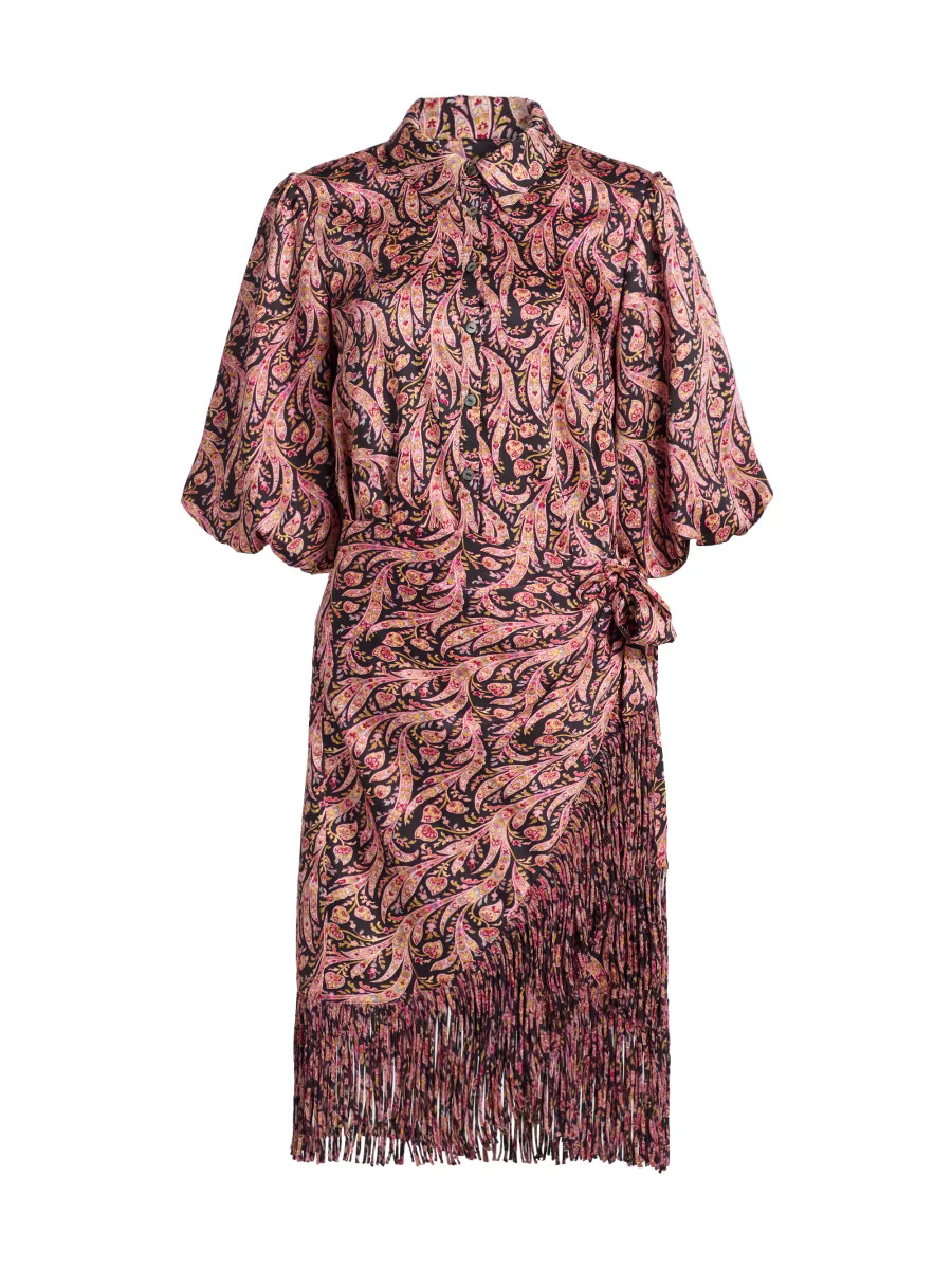 Kember Charming Paisley Knee-Length Dress | Saks Fifth Avenue