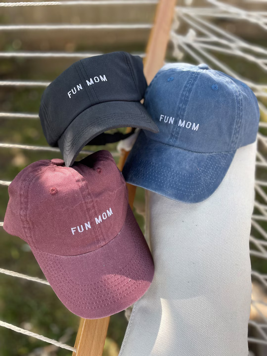 Embroidered FUN MOM Dad Hat - Birthday Gift for Mom - Etsy | Etsy (US)
