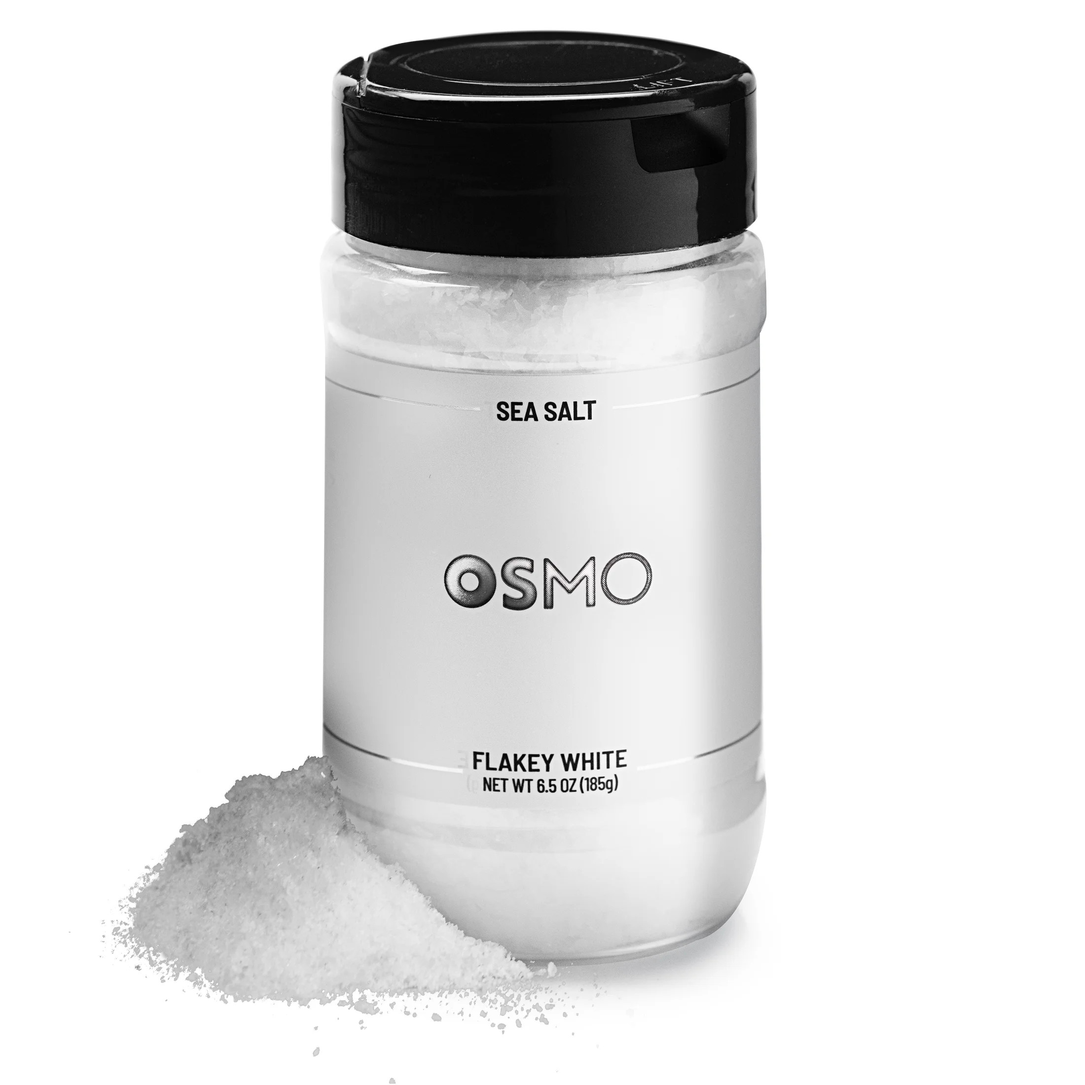 Osmo Flakey White Sea Salt, Kosher Certified Flakes, Gluten-Free Seasoning, 6.5 oz - Walmart.com | Walmart (US)