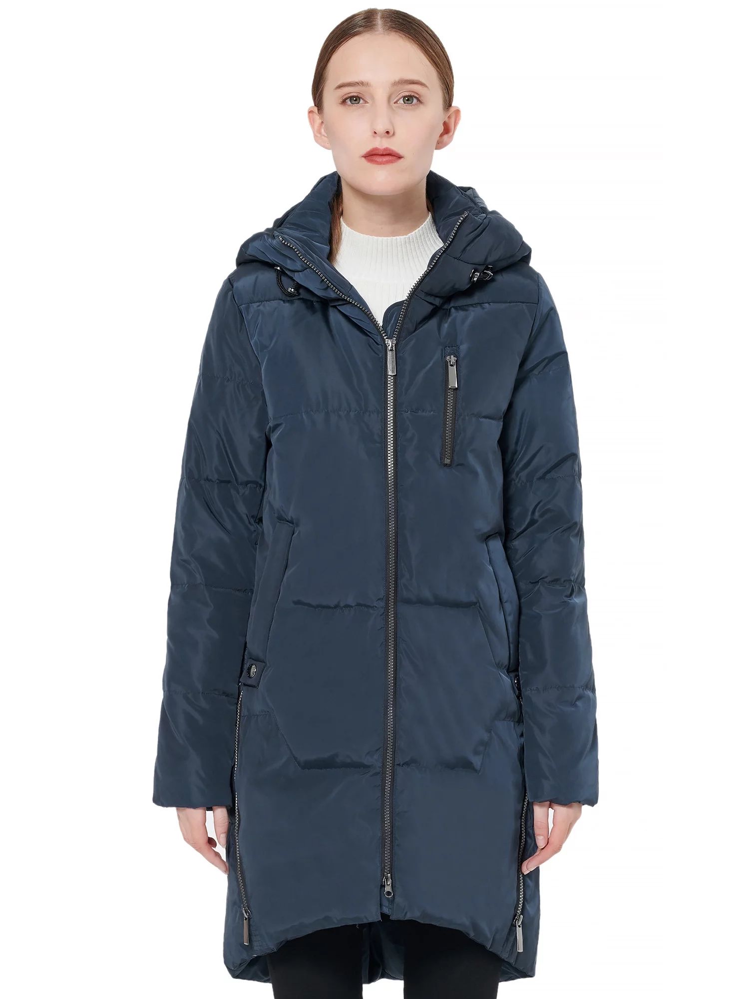 Orolay Women's Stylish Down Coat Winter Jacket with Hood | Walmart (US)