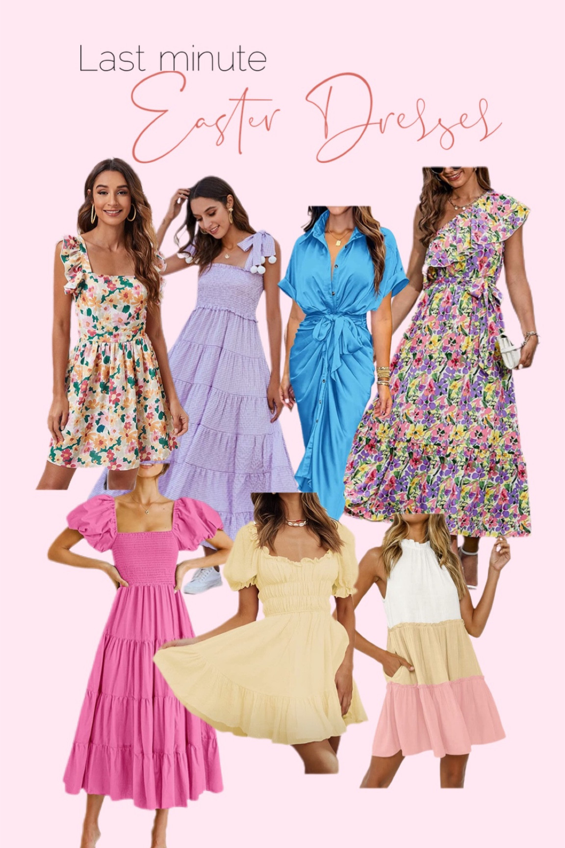Last minute Easter dresses. Amazon dresses. Amazon dress. Maxi dress. Floral dress. Amazon finds. Amazon vacations dress. Resort dresses. Resort wear. Easter dress. Amazon Prime dresses. 

#LTKSeasonal #LTKtravel #LTKwedding