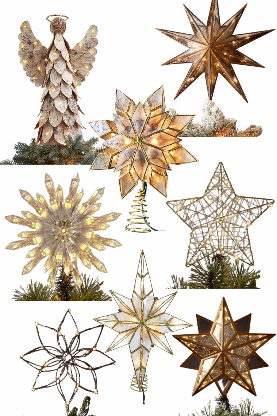 Holiday 2022: Christmas tree toppers. ✨