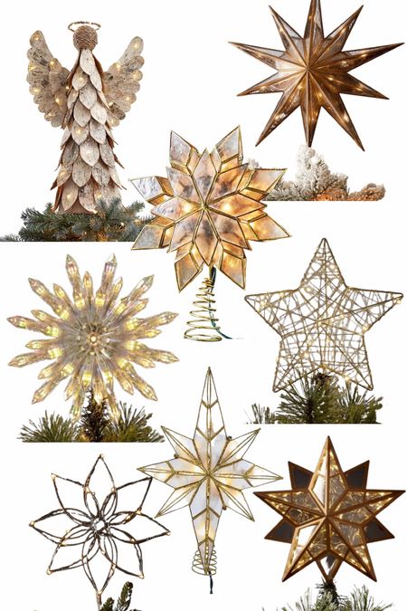 Holiday 2022: Christmas tree toppers. ✨