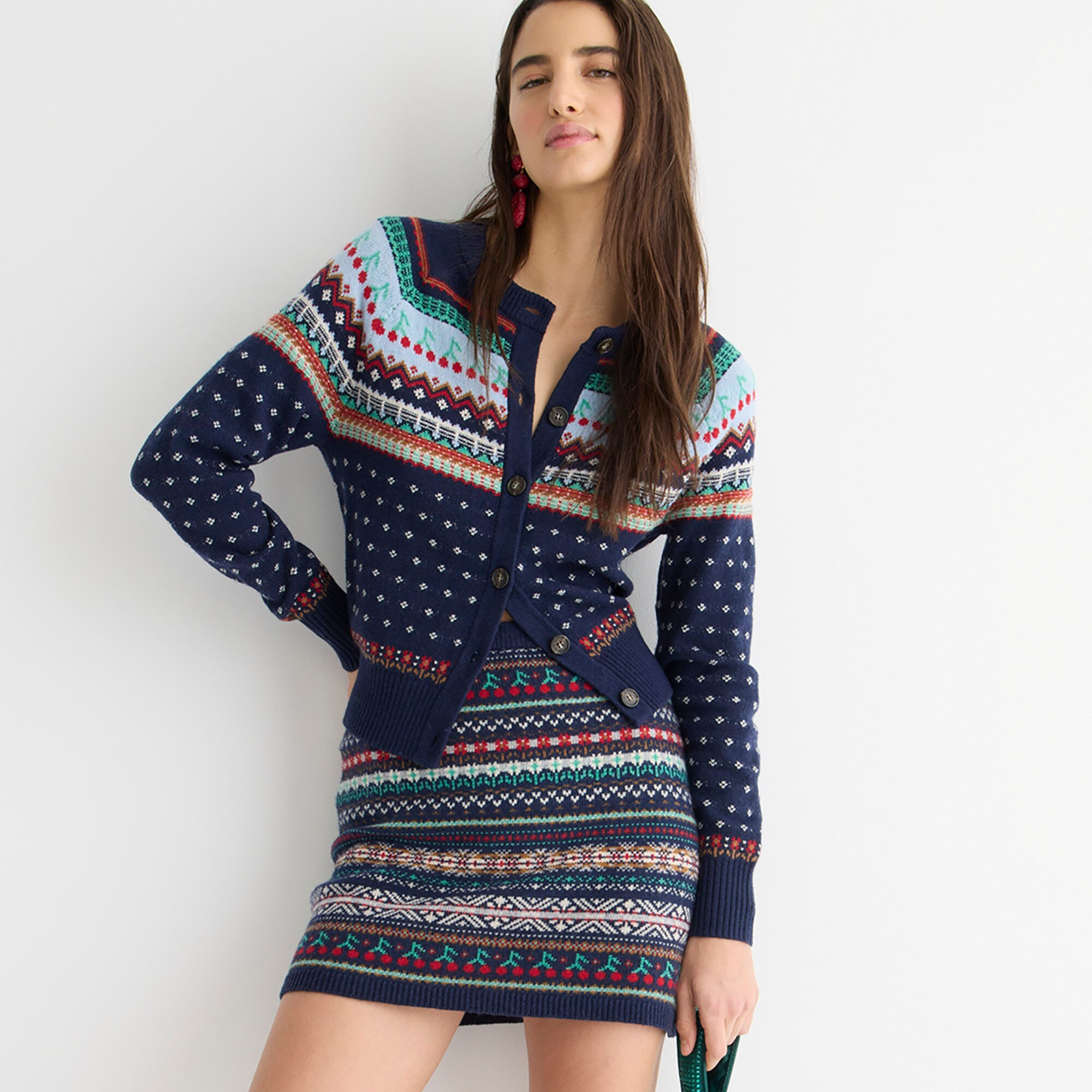 Fair Isle cardigan sweater | J. Crew US