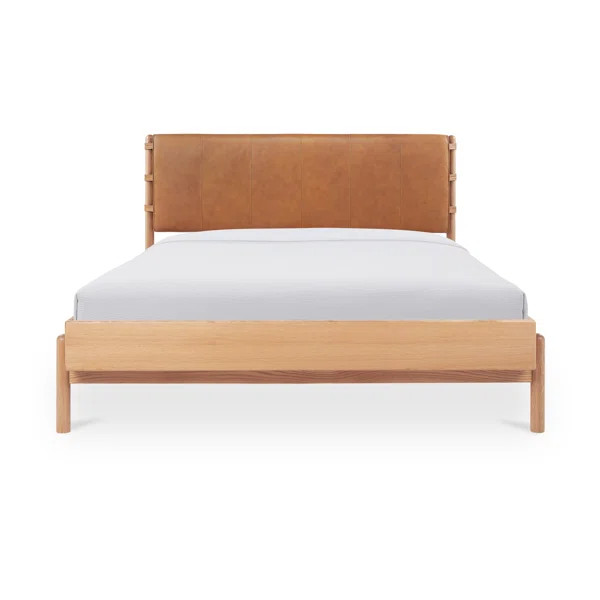 Marlana Leather Bed | AllModern