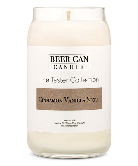 Beer Can Candles Candles - Cinnamon Vanilla Stout Soy Candle | Zulily