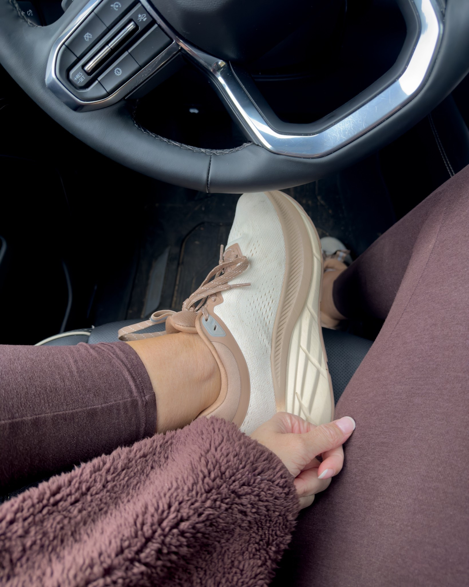 Espresso brown and cozy textures for drop offs today! 

I’ve been living in these sneakers and they are literally perfect for moms on the go! The best dupes and so affordable! 



#LTKStyleTip #LTKActive #LTKFindsUnder100