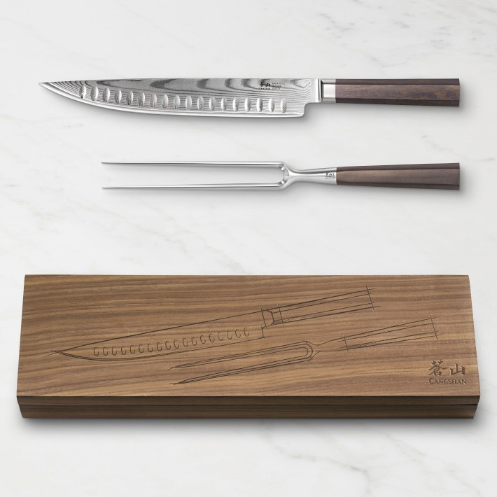 Cangshan Maya Carving Knives, Set of 2 | Williams-Sonoma
