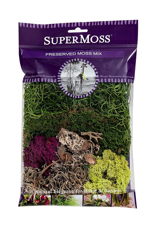 SuperMoss (23310) Moss Mix Preserved, 2oz (110 Cubic Inch) | Amazon (US)