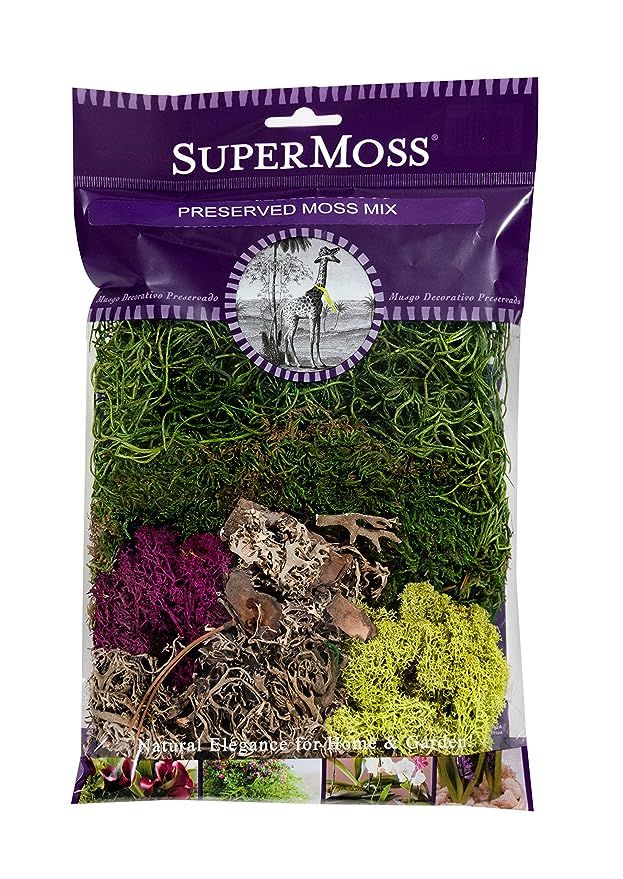 SuperMoss (23310) Moss Mix Preserved, 2oz (110 Cubic Inch) | Amazon (US)
