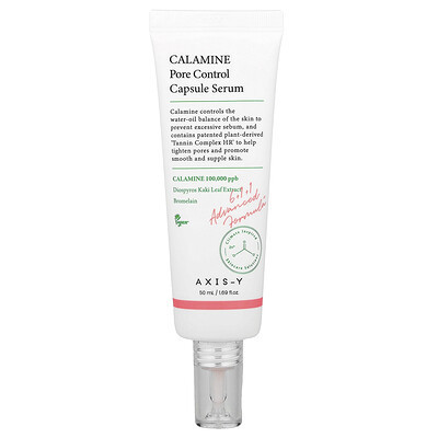 Axis-Y, Calamine Pore Control Capsule Serum, 1.69 fl oz (50 ml) | iHerb