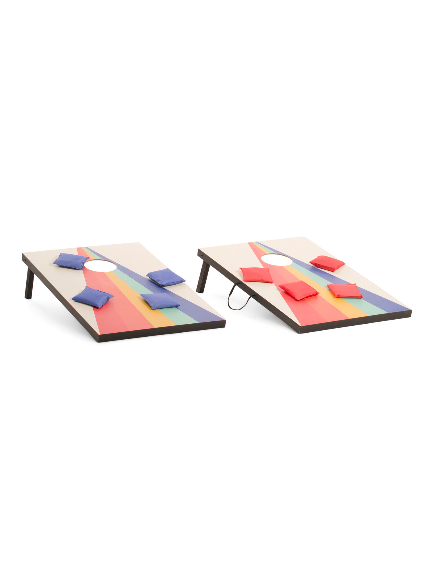 10pc Striped Center Cornhole Game Set | Easter Gifts | Marshalls | Marshalls