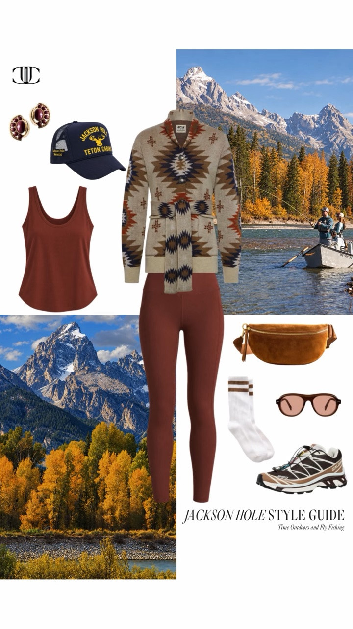 🏔️ Jackson Hole has been on my list forever, so naturally I started with the outfits.

In West Dressed, I’m sharing 10 chic Jackson Hole looks for everything I’d want to do on a fall getaway—from hiking and fly fishing to horseback riding, afternoons in town, cozy mornings by the fire, and a few really good dinners.

Think suede, boots, rich fall color, great jackets, and just enough Western influence to feel right for the setting without looking like a costume. Tap to shop all 10 looks and start planning your own trip out west. 🤎✨ 

 #LTKStyle #JacksonHole #WesternStyle #FallFashion #TravelStyle #MountainChic #CowboyChic #FallOutfits #OutfitInspiration #LTKFinds

#LTKSeasonal #LTKOver40 #LTKTravel